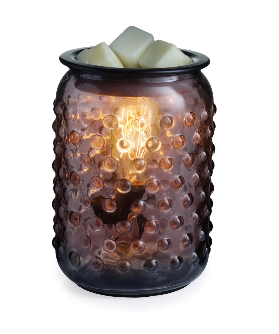 Vintage Bulb Illumination Fragrance Warmer - Smokey Hobnail