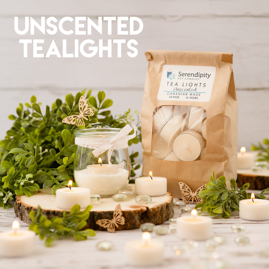 Unscented Tea Lights - 24 pack