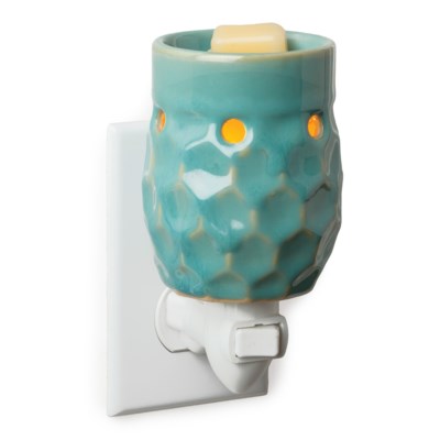 Honey Comb Turquoise Pluggable Fragrance Warmer