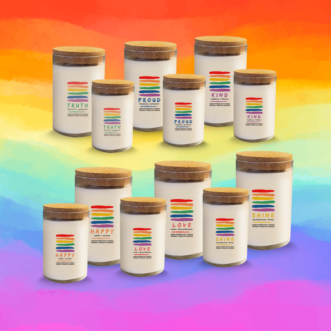 Proud - Pride Collection 32oz 2 Wick