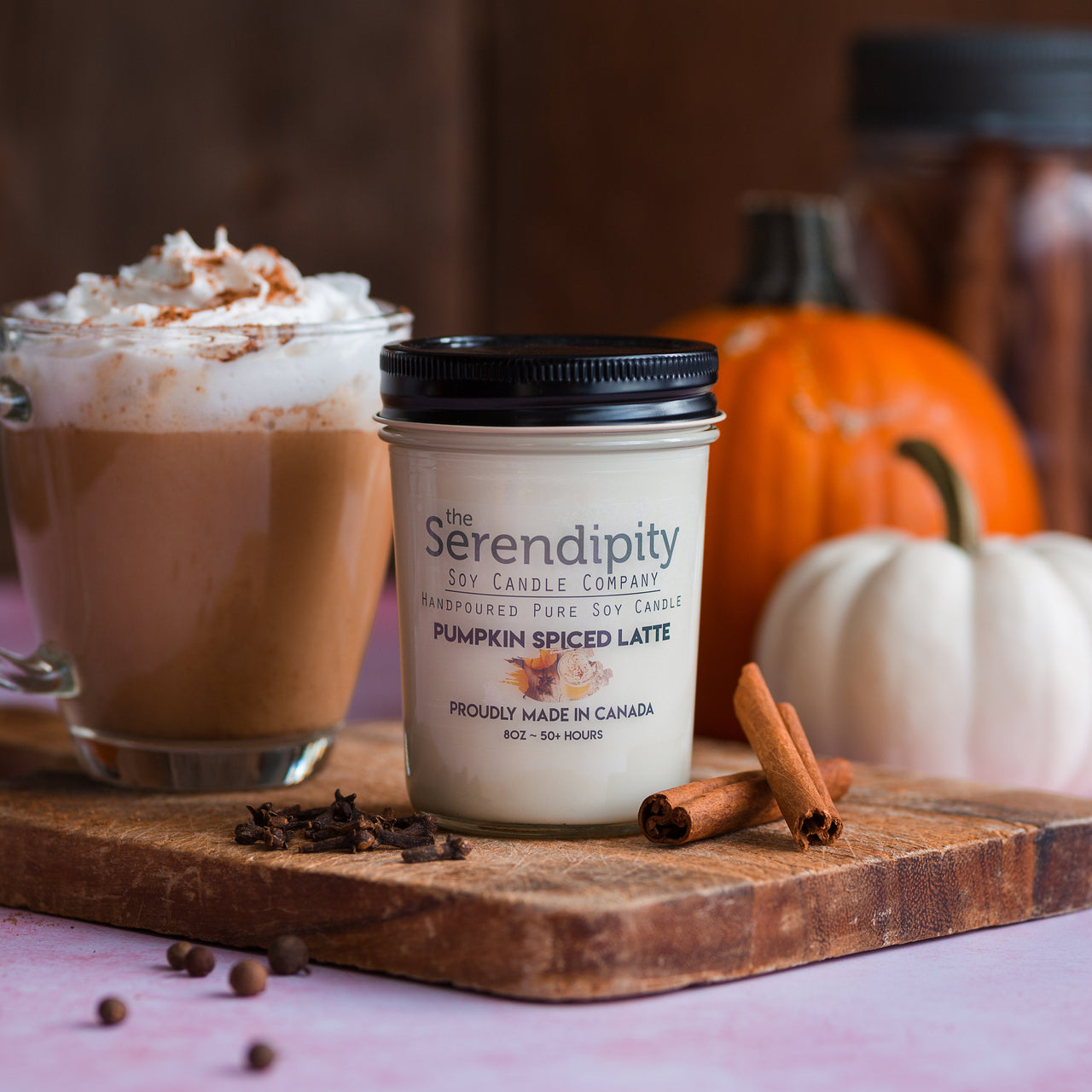 8oz Pumpkin Spiced Latte (Soy Joy Deal)