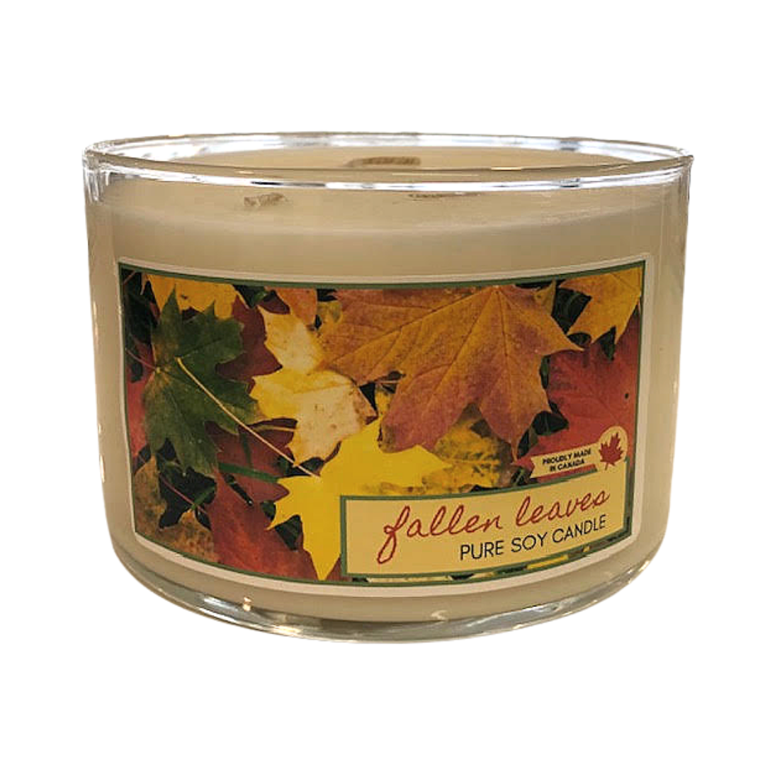 Fallen Leaves - 3 wick